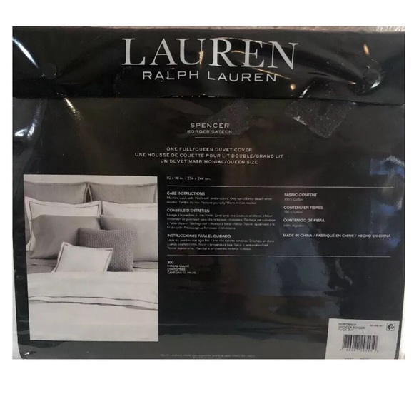 LAUREN by RALPH LAUREN FULL-QUEEN Duvet Cover - Picture 4 of 5